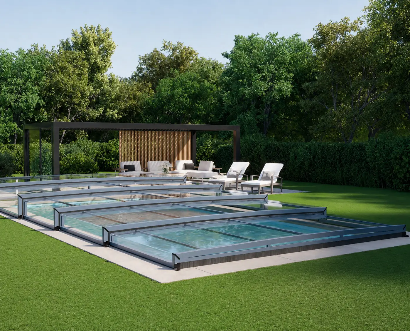 Abri de piscine