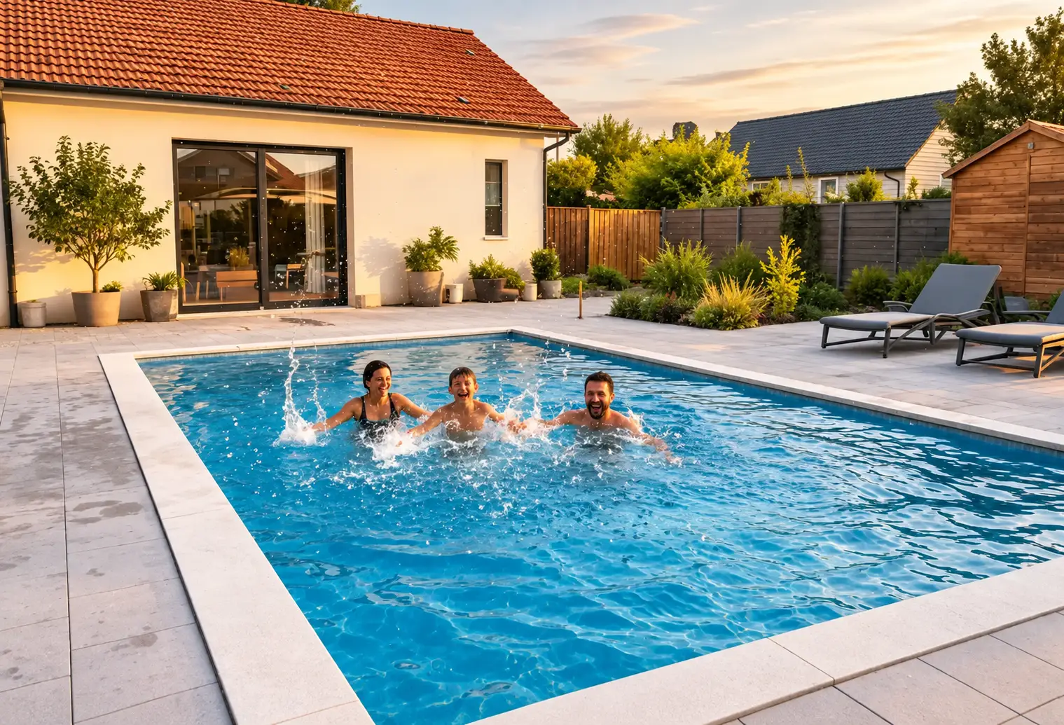 Réalisation de piscines et d'aménagements extérieurs en Alsace, Haut-Rhin