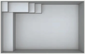Coque de la piscine modèle NOIZE