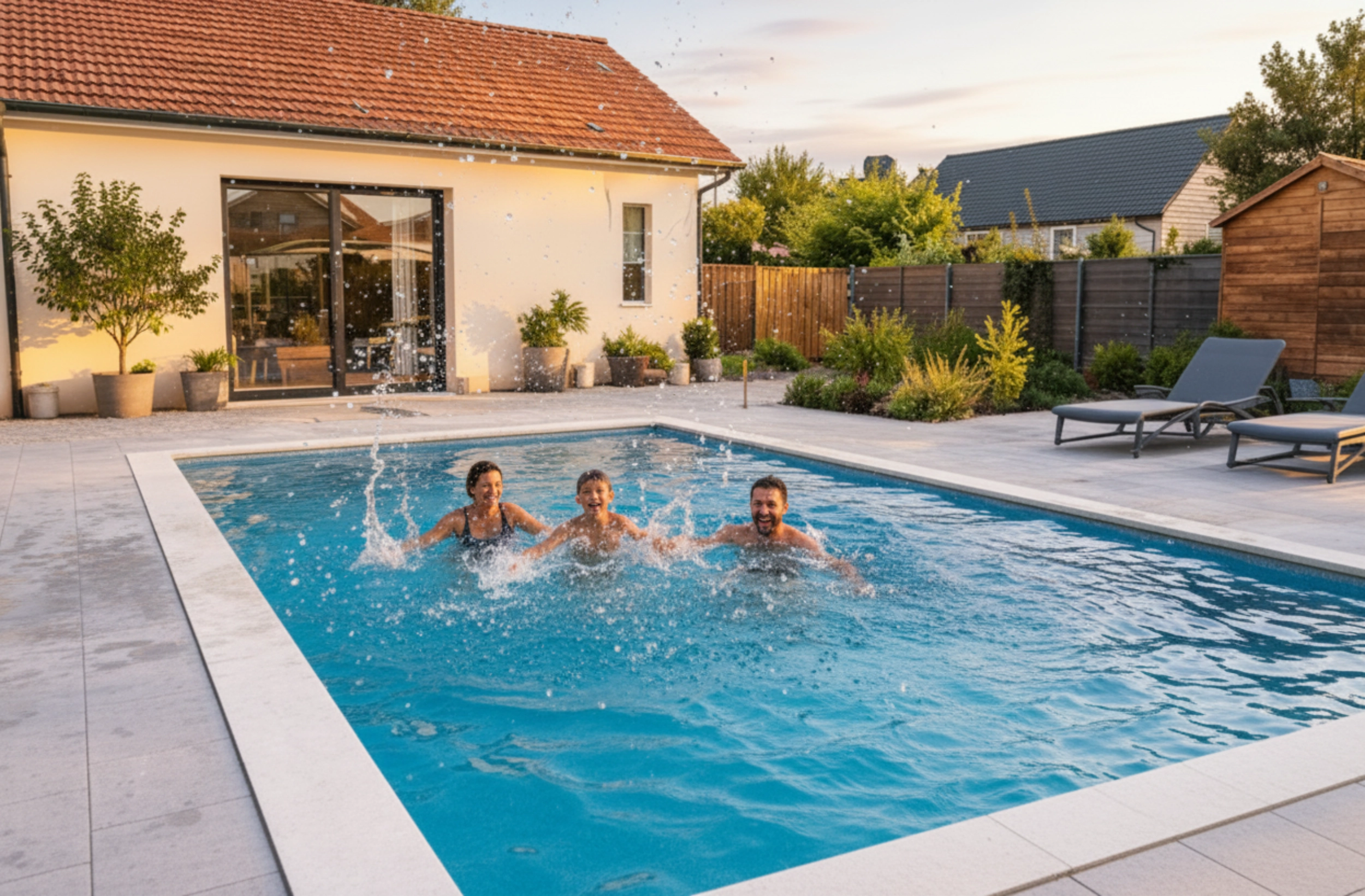 Réalisation de piscines et d'aménagements extérieurs en Alsace, Haut-Rhin